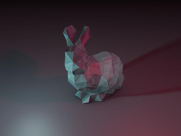 斯坦福兔子3D打印模型