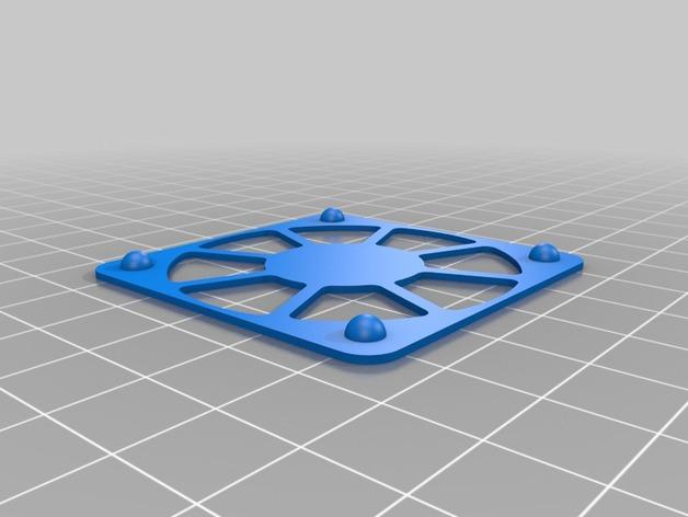 USB迷你太阳能桌面小电扇3D打印模型