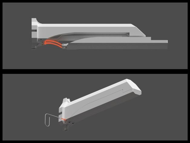 耻辱Dishonored科尔沃的刀3D打印模型