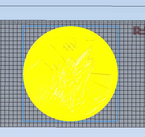 里约奥运会金牌3D打印模型