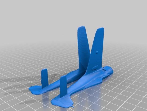 Fw 190战斗机3D打印模型