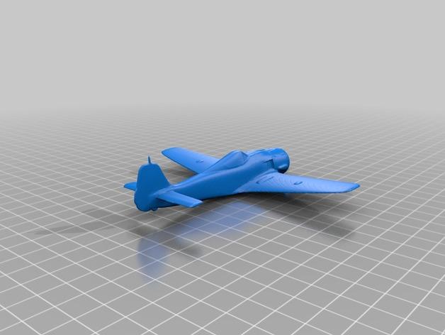Fw 190战斗机3D打印模型