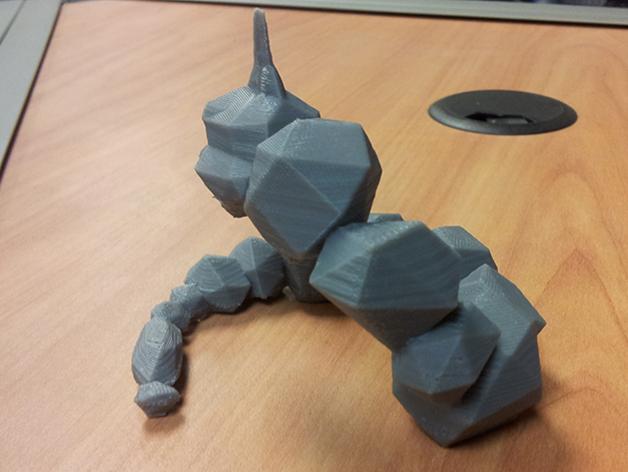 Pokemon GO 口袋妖怪 神奇宝贝大岩蛇3D打印模型