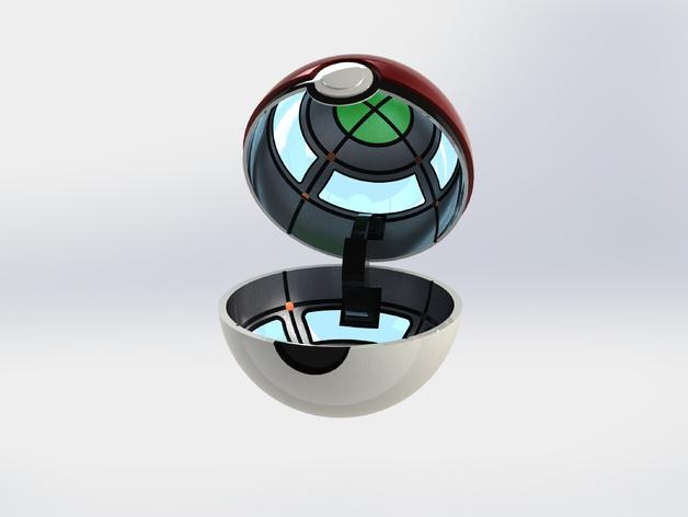 Pokemon GO 任天堂 口袋妖怪 宠物小精灵 神奇宝贝精灵球3D打印模型