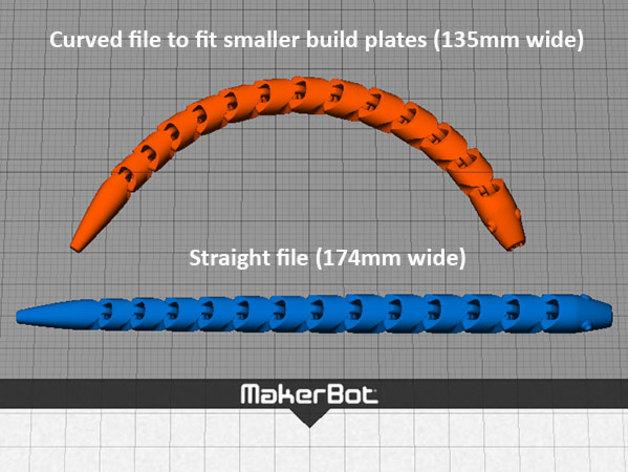 贪吃蛇模型3D打印模型