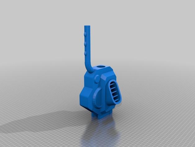 战锤40k Z18链锯刀cosplay道具3D打印模型