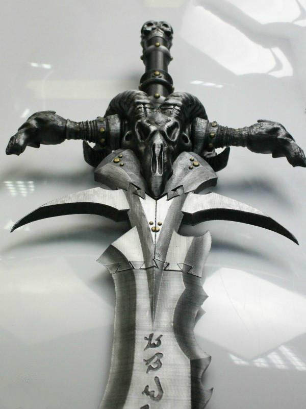 魔兽世界 霜之哀伤 诅咒之剑3D打印模型