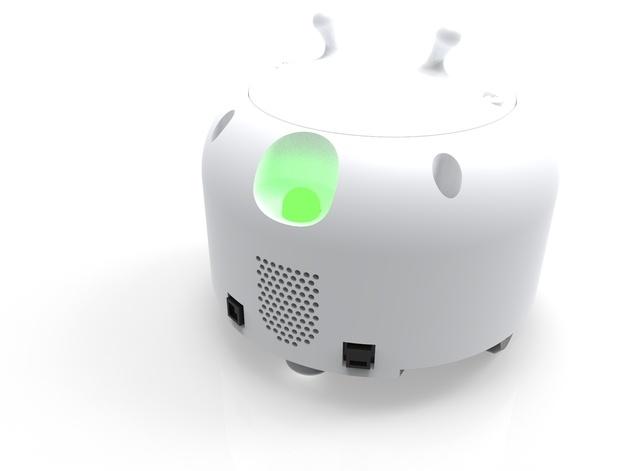 迷你智能机器人3D打印模型