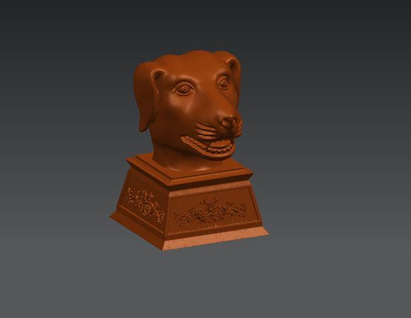 十二生肖圆明园兽首铜像模型3D打印模型