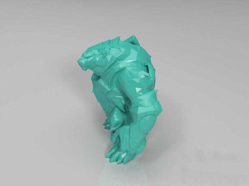 英雄联盟LOL 雷霆咆哮-沃利贝尔3D打印模型