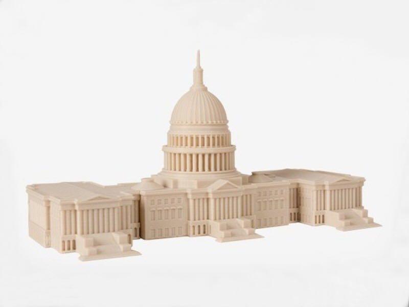 白宫 国会大厦模型