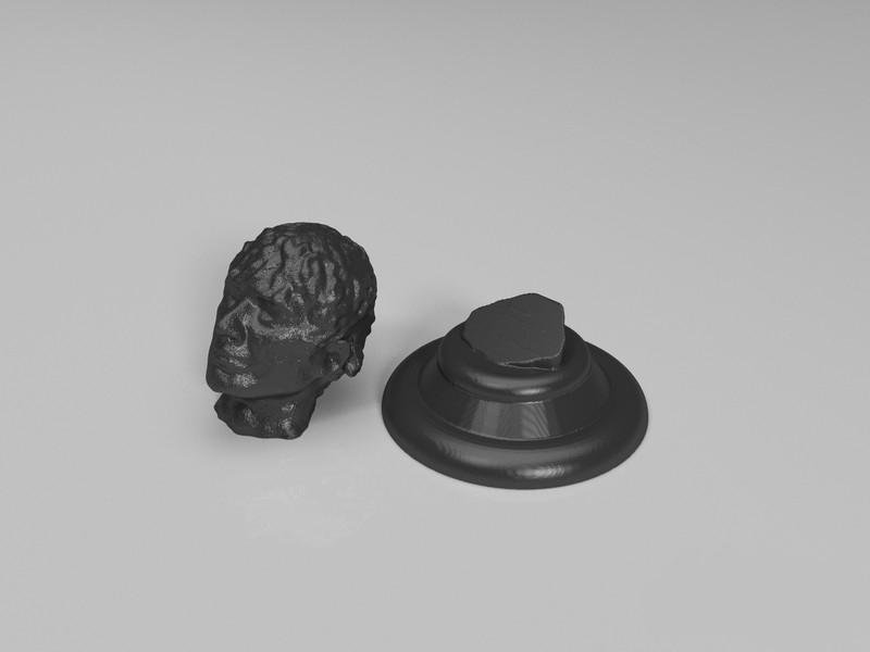 托马斯雕像3D打印模型