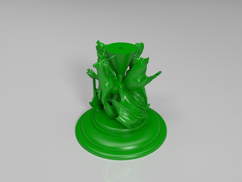 冰与火之歌 权利的游戏 地球仪3D打印模型