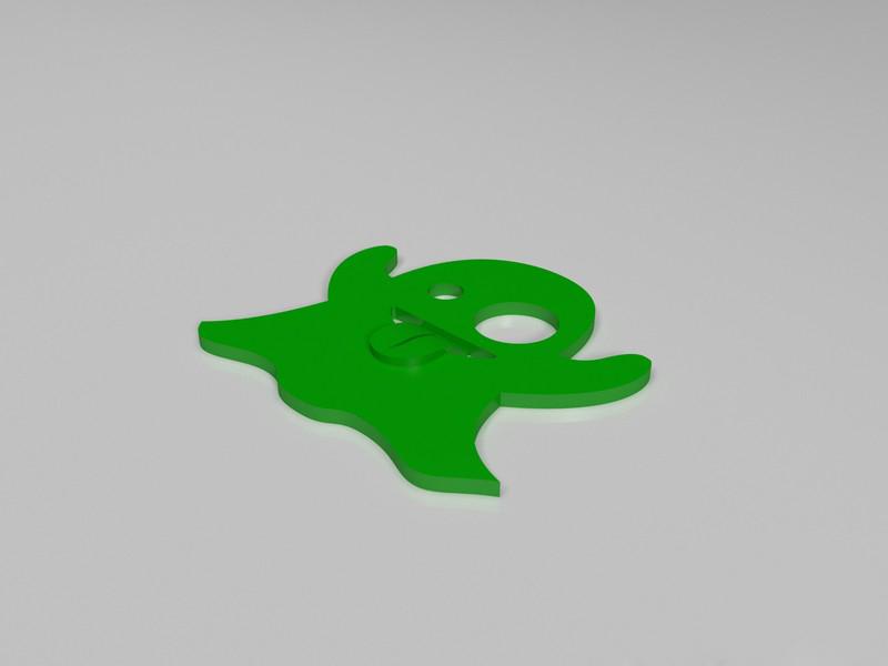emoji小鬼3D打印模型