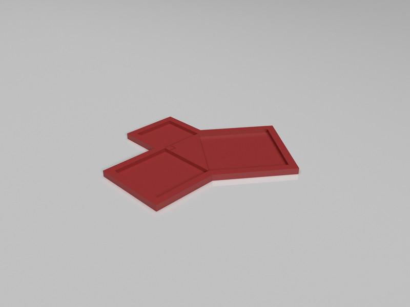 勾股定理推理模型3D打印模型