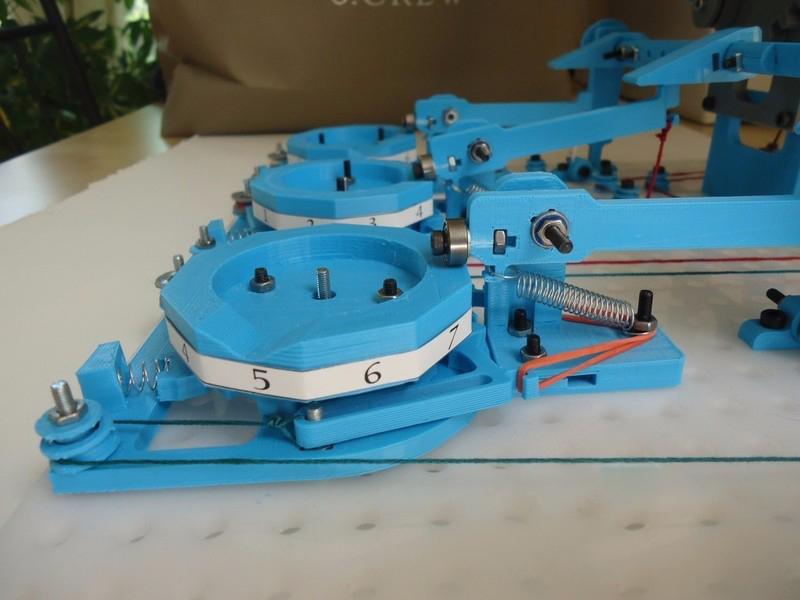机械式计算机3D打印模型