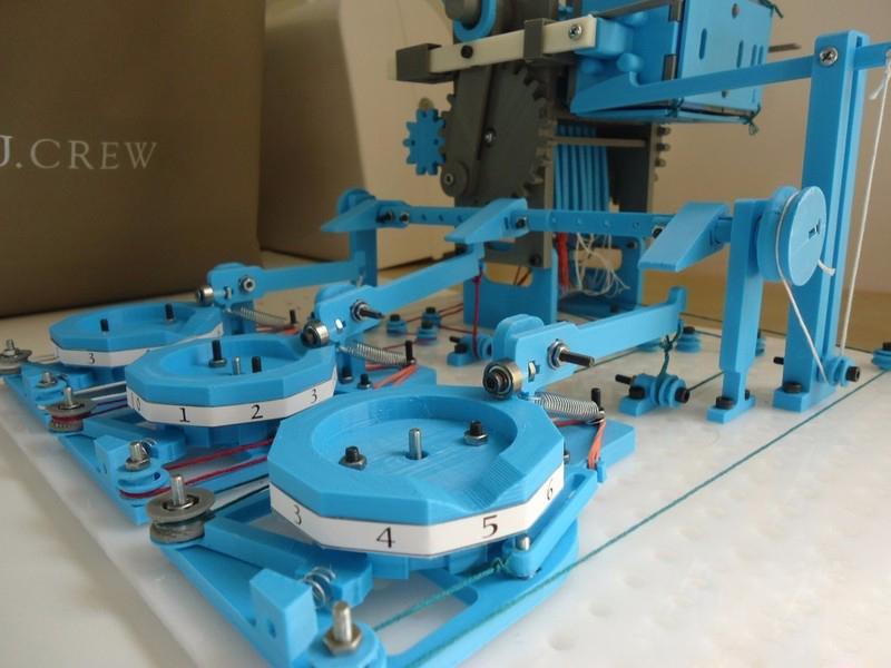 机械式计算机3D打印模型
