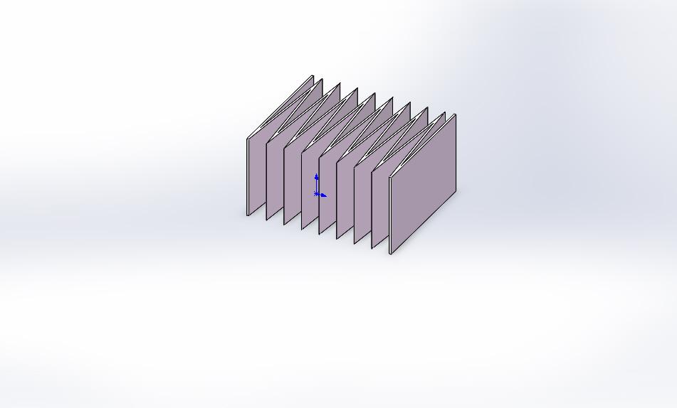 平板弹簧3D打印模型