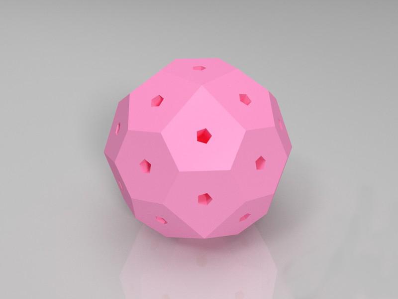 齿轮球3D打印模型