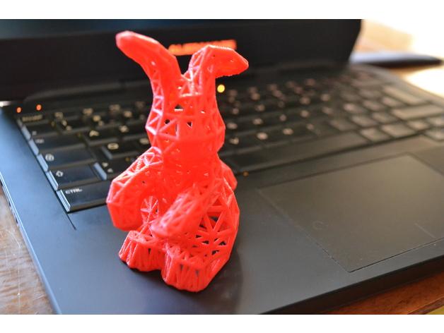 复活节兔子3D打印模型
