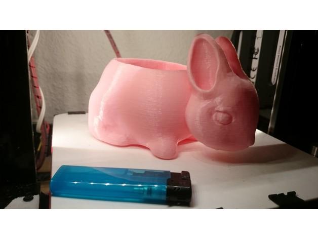 复活节兔子糖果盒3D打印模型