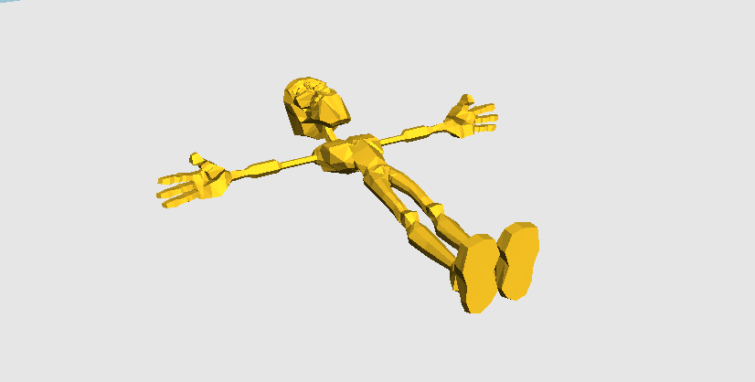 骨男3D打印模型