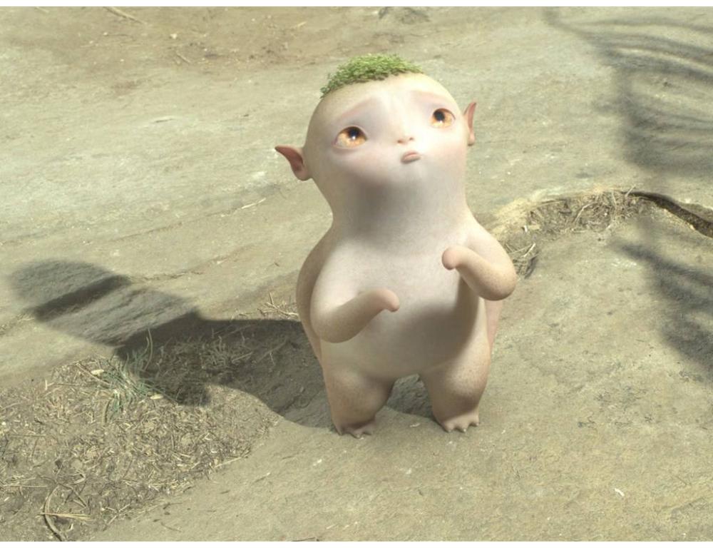 胡巴捉妖记笔筒3D打印模型