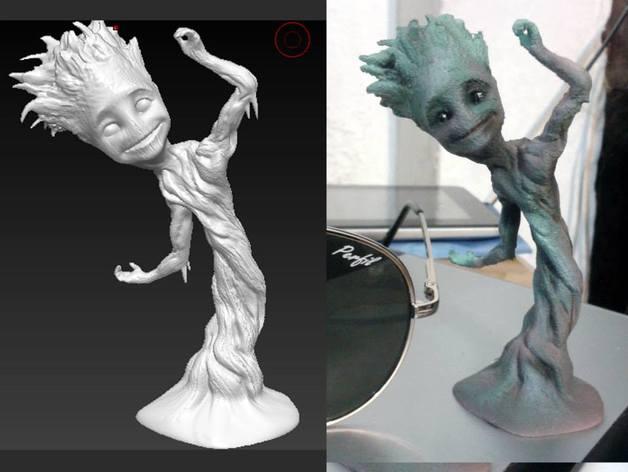 树人格鲁特3D打印模型