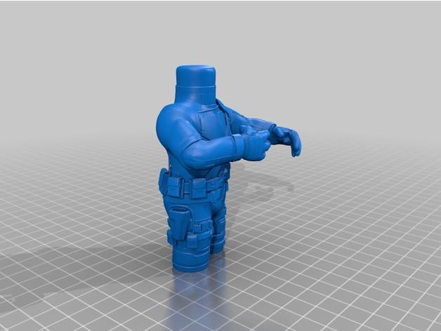 漫威死侍和格鲁特3D打印模型