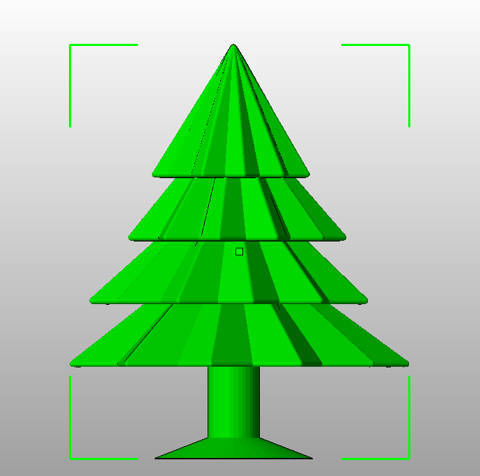 圣诞装饰 圣诞树3D打印模型