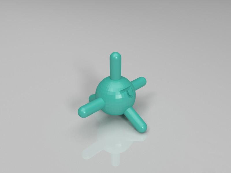 3D打印分子结构3D打印模型