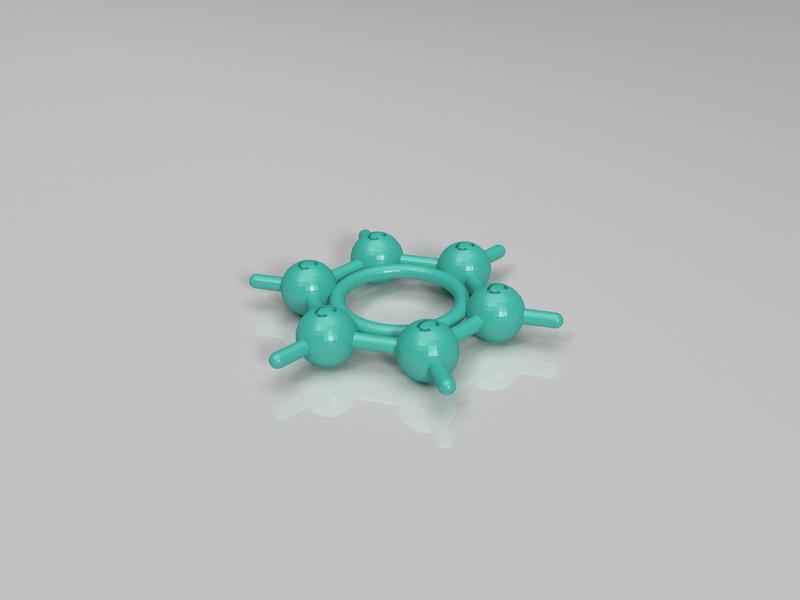 3D打印分子结构3D打印模型