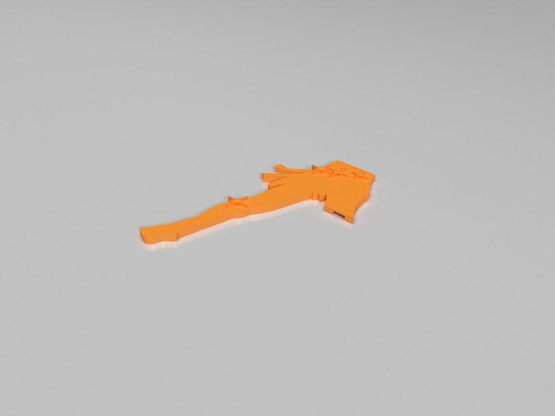 3D打印星座 猎户座3D打印模型