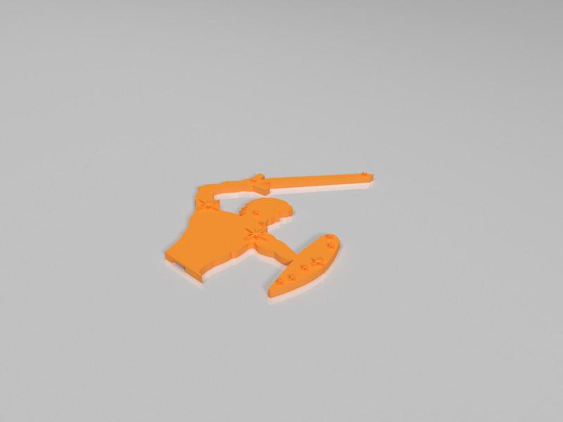 3D打印星座 猎户座3D打印模型