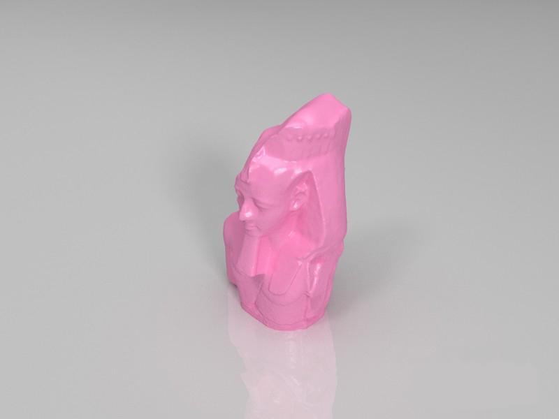 法老像3D打印模型