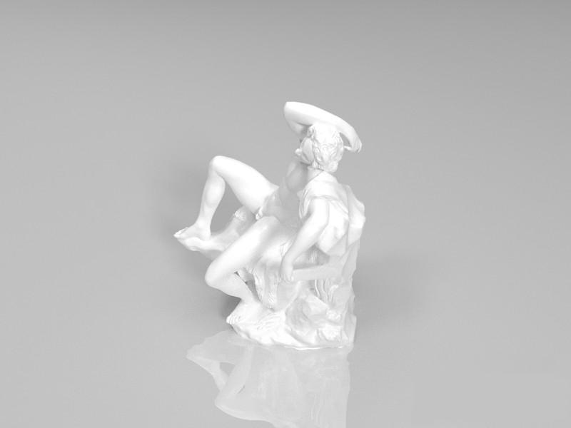 古希腊人像雕像3D打印模型