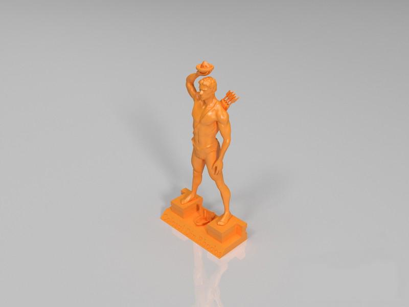 罗德岛太阳神巨像3D打印模型