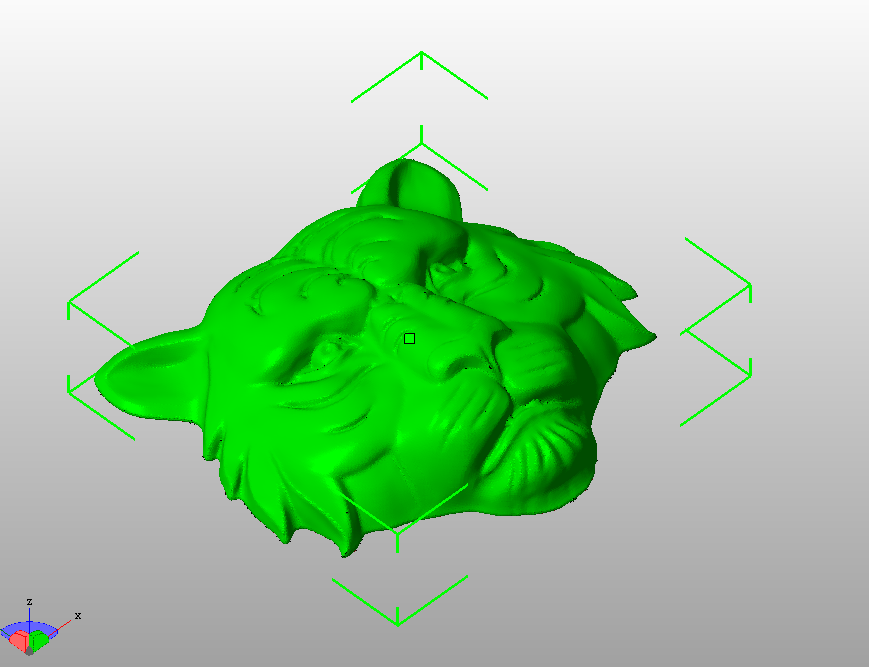 3D打印老虎头3D打印模型