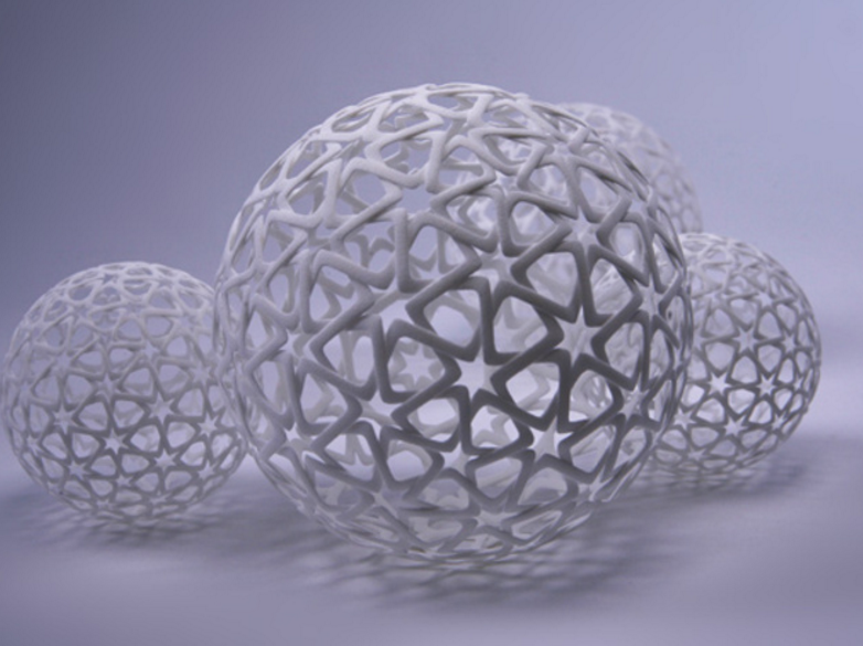 镂空球3D打印模型