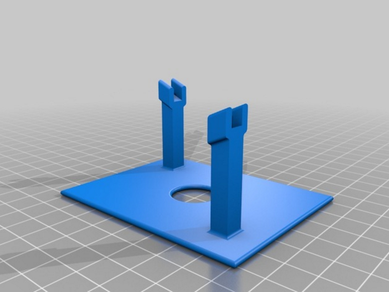 古典折扇支架3D打印模型