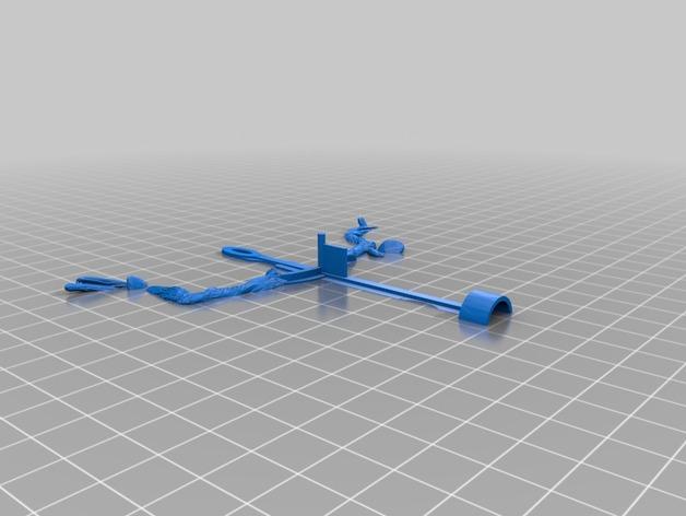 太阳能 会跳舞的格鲁特3D打印模型