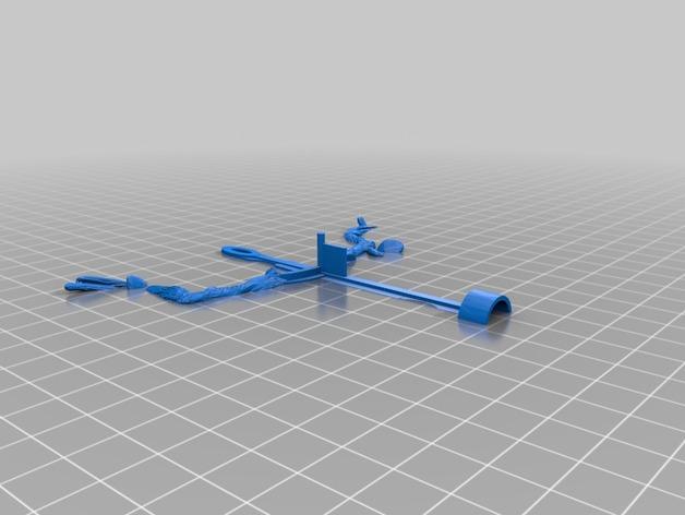 太阳能 会跳舞的格鲁特3D打印模型