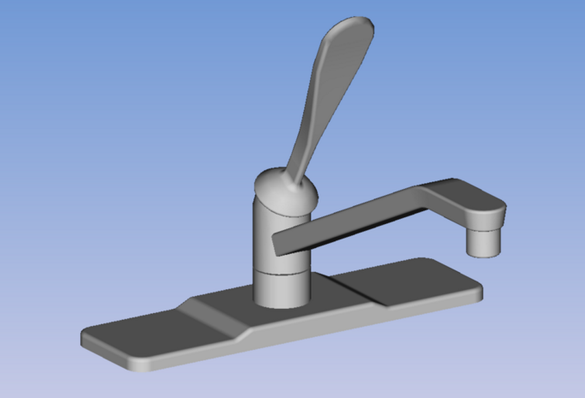 3D打印水龙头3D打印模型