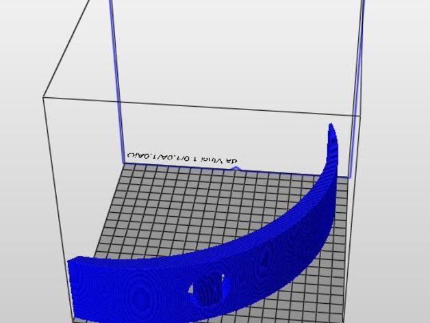 创意酒瓶支架3D打印模型