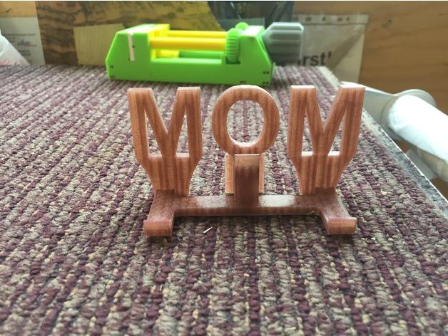 妈妈的眼镜3D打印模型