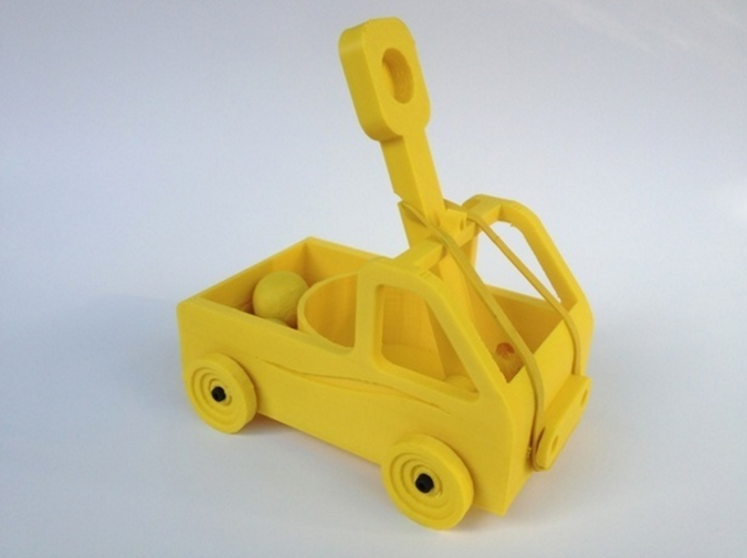 飞狼弹射车3D打印模型