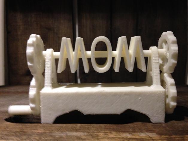 伟大的妈妈 自制模型3D打印模型