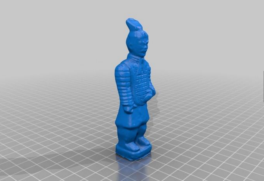 3D打印秦始皇陵兵马俑3D打印模型
