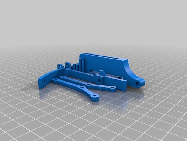 迷你连发弩 3D打印小弓箭3D打印模型