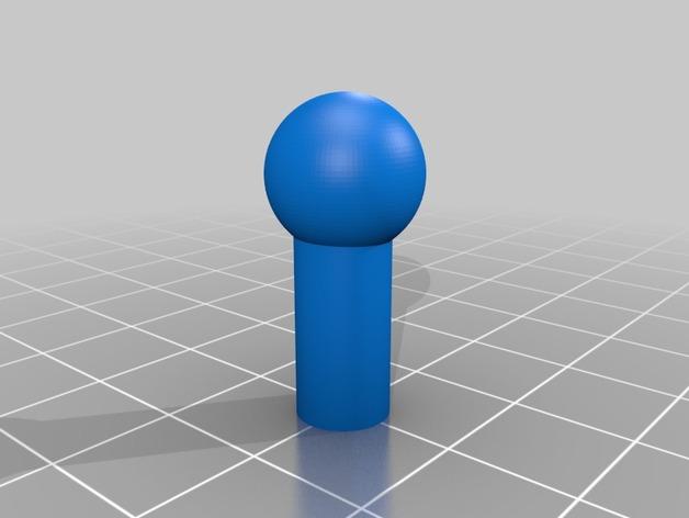 3D打印可滑动门插销 室内设计3D打印模型